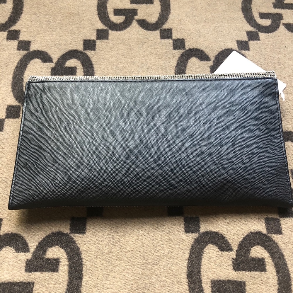 Black Rhinestone Clutch - Picture 6 of 8